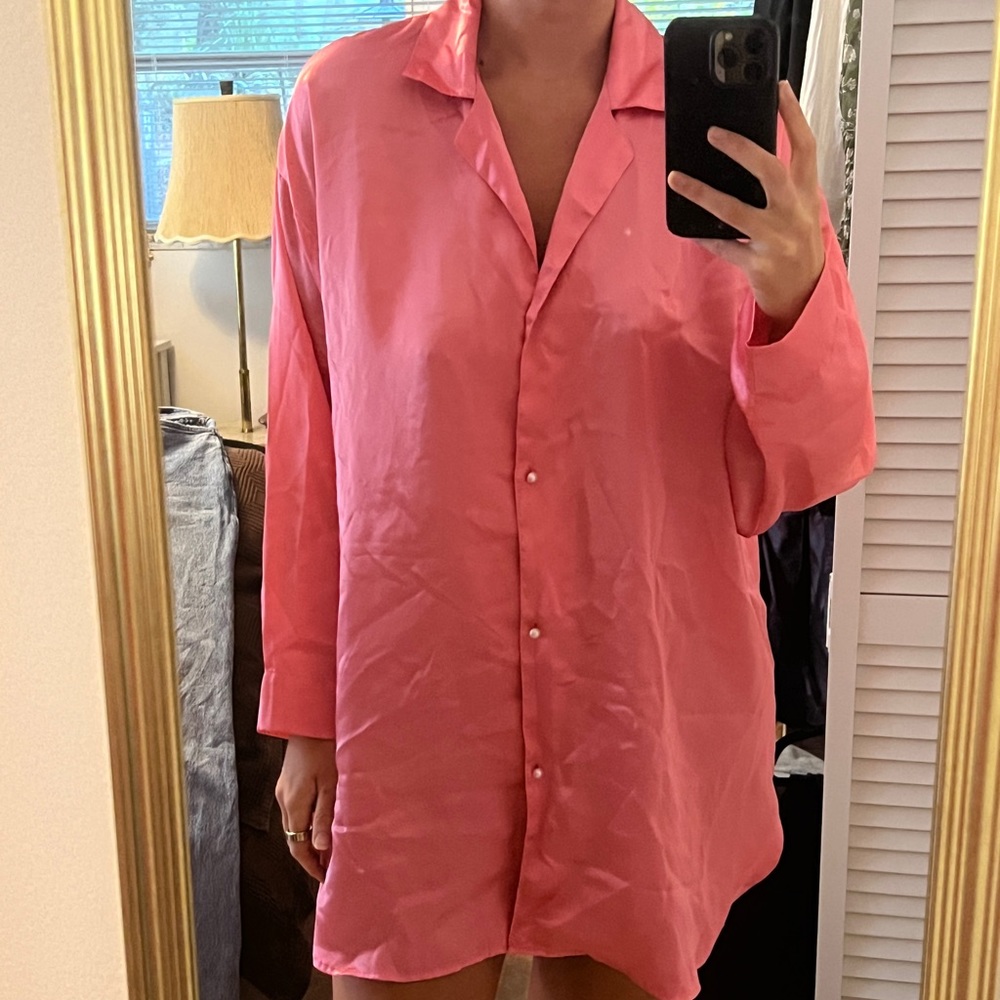Vintage Gold Label Victoria’s Secret Pink oversized sleep shirt